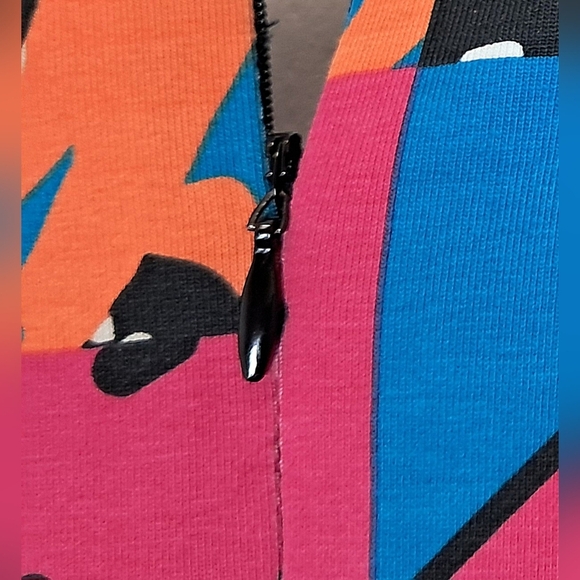 Puma Classics Clash All Over Print Cutout Dress Size L - Picture 11 of 16